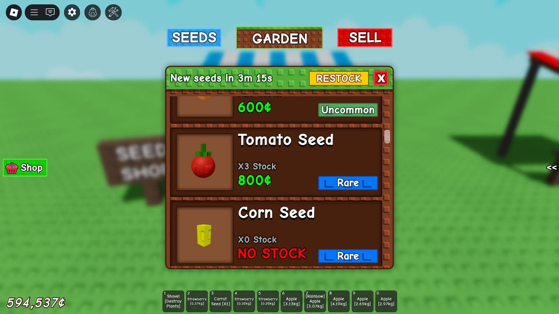 The Seed Shop (Image via Roblox)